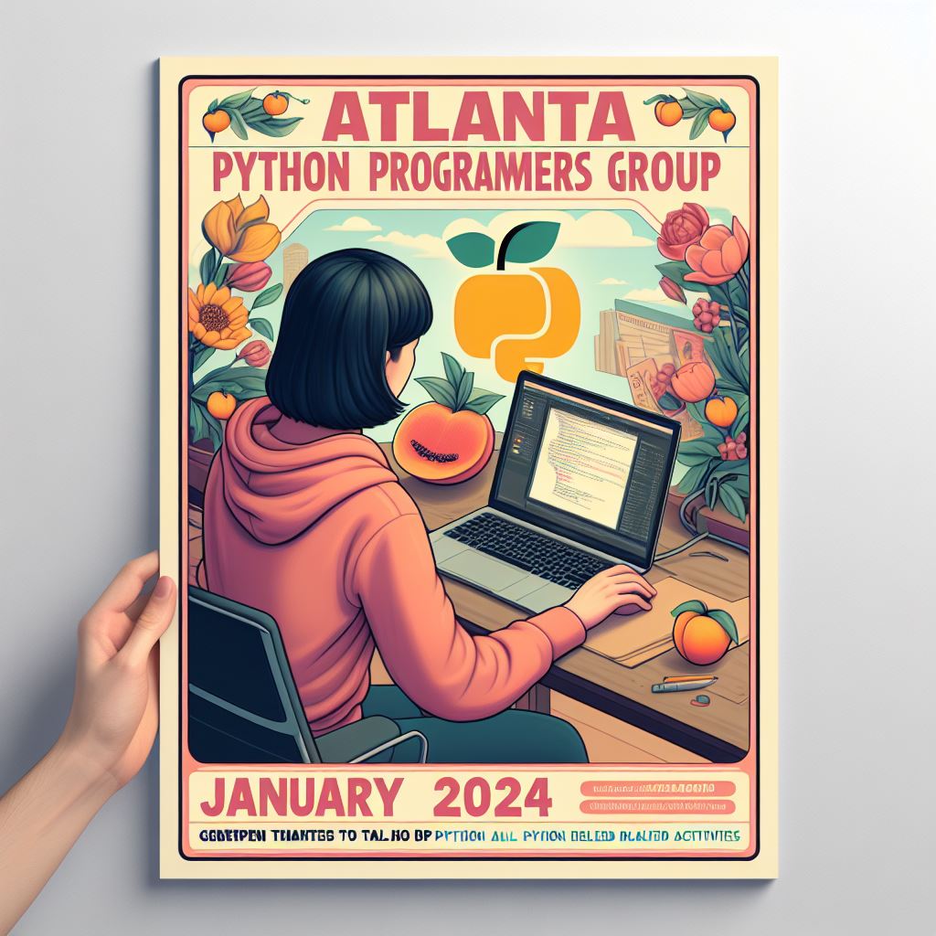January 2024 pyATL event poster